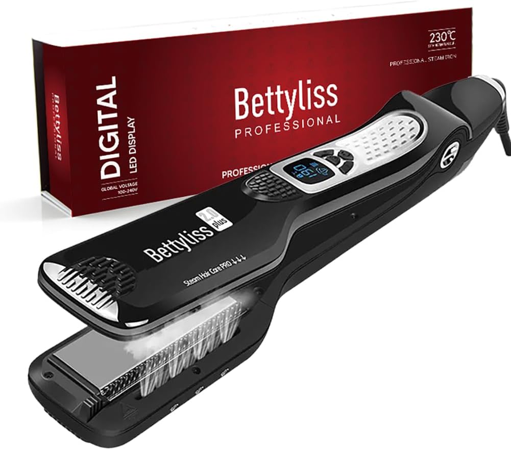 Piastra per capelli a vapore - Piastra professionale per capelli per risultati lisci e senza crespo (Pro2.0)