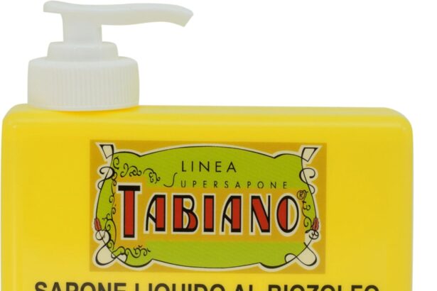 Pilogen Carezza - Supersapone Tabiano, Sapone Liquido al Biozolfo, con Biozolfo, Riduce l'Eccesso di Sebo, Liberando i Pori Ostruiti e Aiuta a Prevenire la Comparsa di Brufoli e Punti Neri, 250 ml