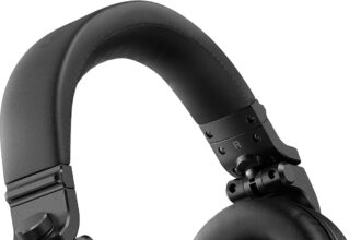 Pioneer DJ – Cuffie Over-Ear Professionali Modello HDJ-X5 | Eccellente Qualità Sonora | Durata Superiore e Funzionalità Migliorate per DJ Professionisti – Nero