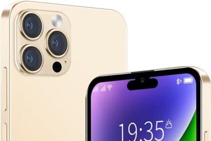 QrZrQ QrZ15PS Smartphone, Schermo HD 6.3 pollici, Sistema operativo Android 10.0, 16GB (espandibile a 128GB), Quad Core, Doppia SIM, Doppia Fotocamera, Cellulari 3G a prezzi accessibili (Golden)