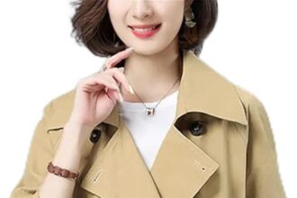 ROTAKUMA Primavera Autumn New Trench Cappotto Donna Doppio Bresettato Casual Trench Allentato Cappotti Donne Corto Soprabito Sottile A Vento