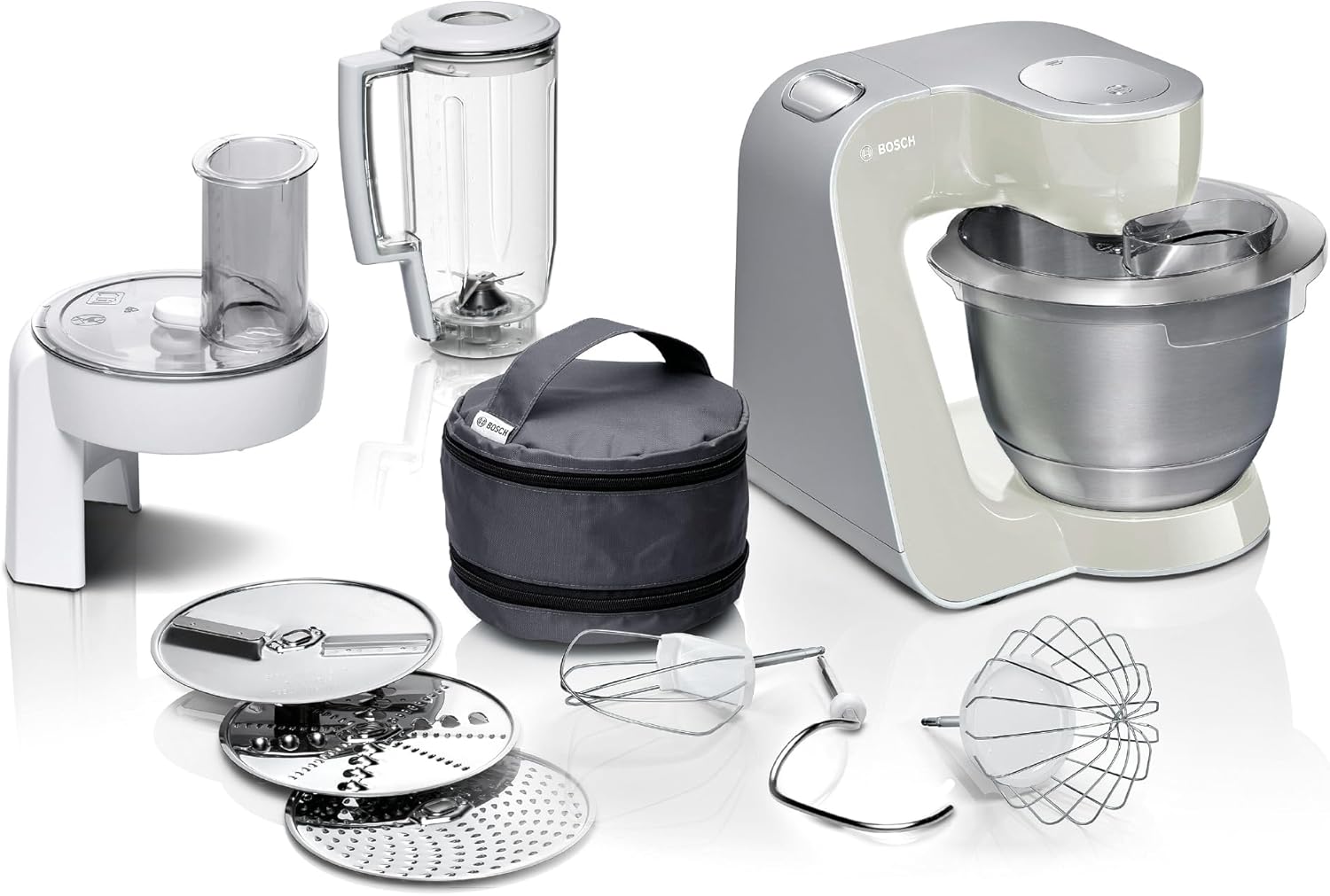 Robot pâtissier BOSCH Kitchen Machine MUM - Gris