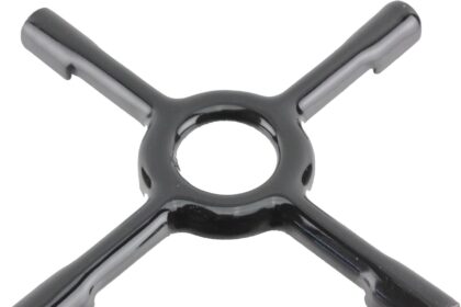 SPARES2GO Supporto Universale per Piano Cottura a Gas in Ceramica, Griglia per Moka Supporto (Piccolo 130 mm)