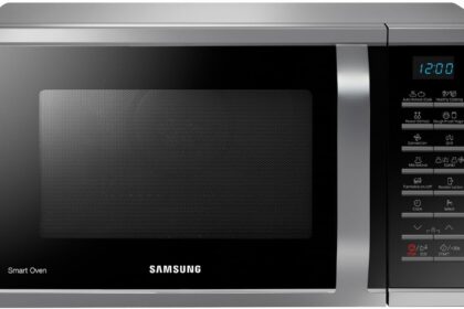 Samsung Forno a Microonde Combinato a libera installazione SmartOven MC28H5015AS/ET, Cottura Ventilata, Microonde + Grill 900 W + 1500 W, 28 L, 52l x 47h x 31p cm, Argento