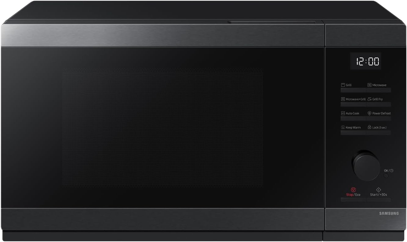 Samsung Forno a Microonde Cottura Croccante, MG32DG4524CGE1, Frittura ad aria, Ricette automatiche, Grill, 32 L, LxAxP: 51,7 x 38,4 x 29,7