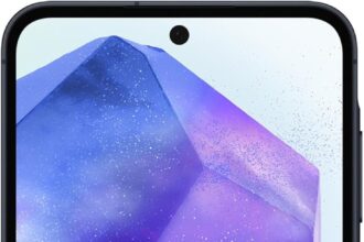 Samsung Galaxy A55 5G, Clear Cover inclusa, Smartphone Android 14, Display FHD+ Super AMOLED 6.6”, 8GB RAM e 256GB di memoria interna espandibile, Batteria 5.000 mAh, Awesome Navy [Versione Italiana]