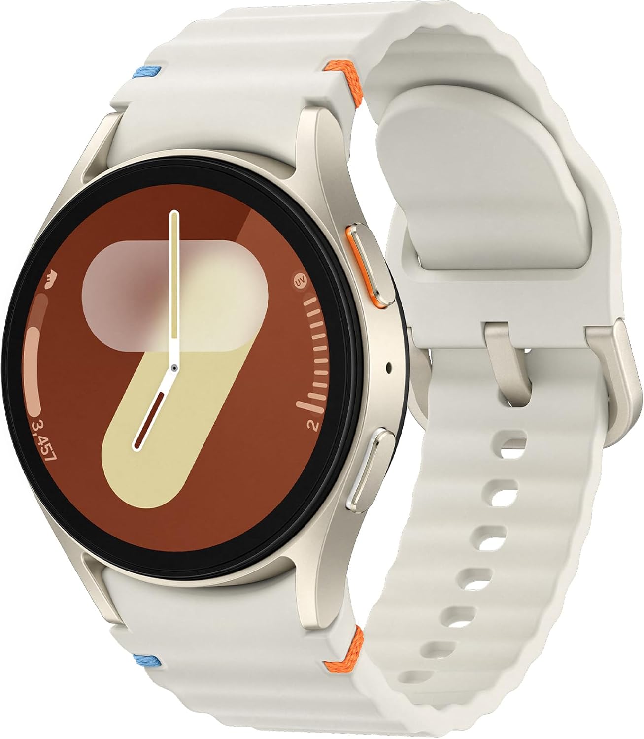 Samsung Galaxy Watch7 Smartwatch Galaxy AI, Analisi del Sonno, Controllo con doppio avvicinamento di dita, Batteria a lunga durata, GPS, BT, Ghiera Touch in Alluminio 40mm Cream [Versione italiana]