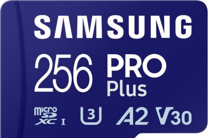 Samsung Memorie MB-MD256SA PRO Plus Scheda MicroSD da 256GB, UHS-I U3, Fino a 180 MB/s