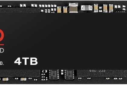 Samsung Memorie MZ-V9P4T0B 990 PRO SSD Interno da 4TB, compatibile con Playstation 5, PCIe NVMe M.2