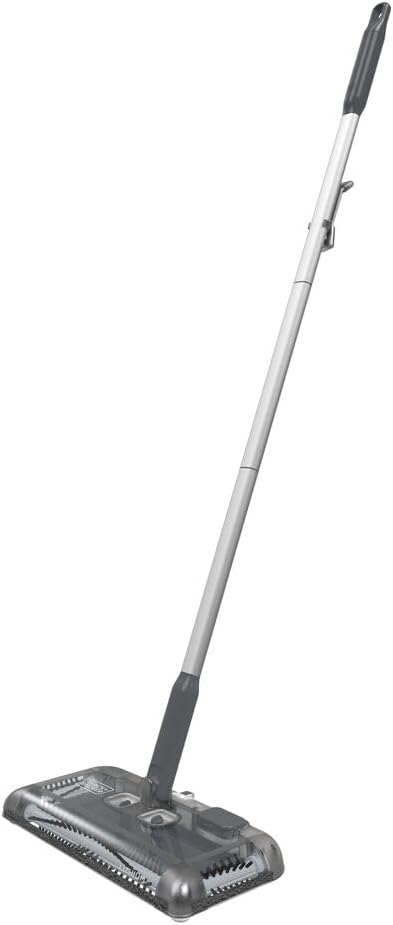 BLACK+DECKER, Scopa elettrica a batteria Litio 7.2 V, autonomia fino a 60 min. PSA215B -QW