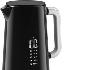 Tefal Smart N' Light 1.7L Noir KO850810 Bouilloire avec contrôle affichage Digital 5 choix de température Nero Bollitore con Controllo Display scelte