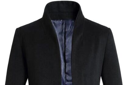 Vogstyle Uomo Sottile Caloroso Cappotto Invernale di Lana(XS-XL)