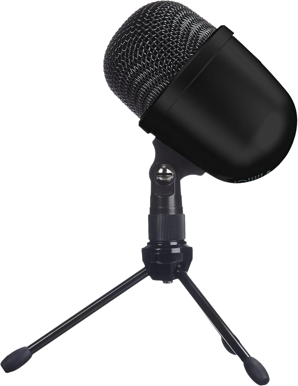 Amazon Basics Mini microfono a condensatore da scrivania, Nero, USB