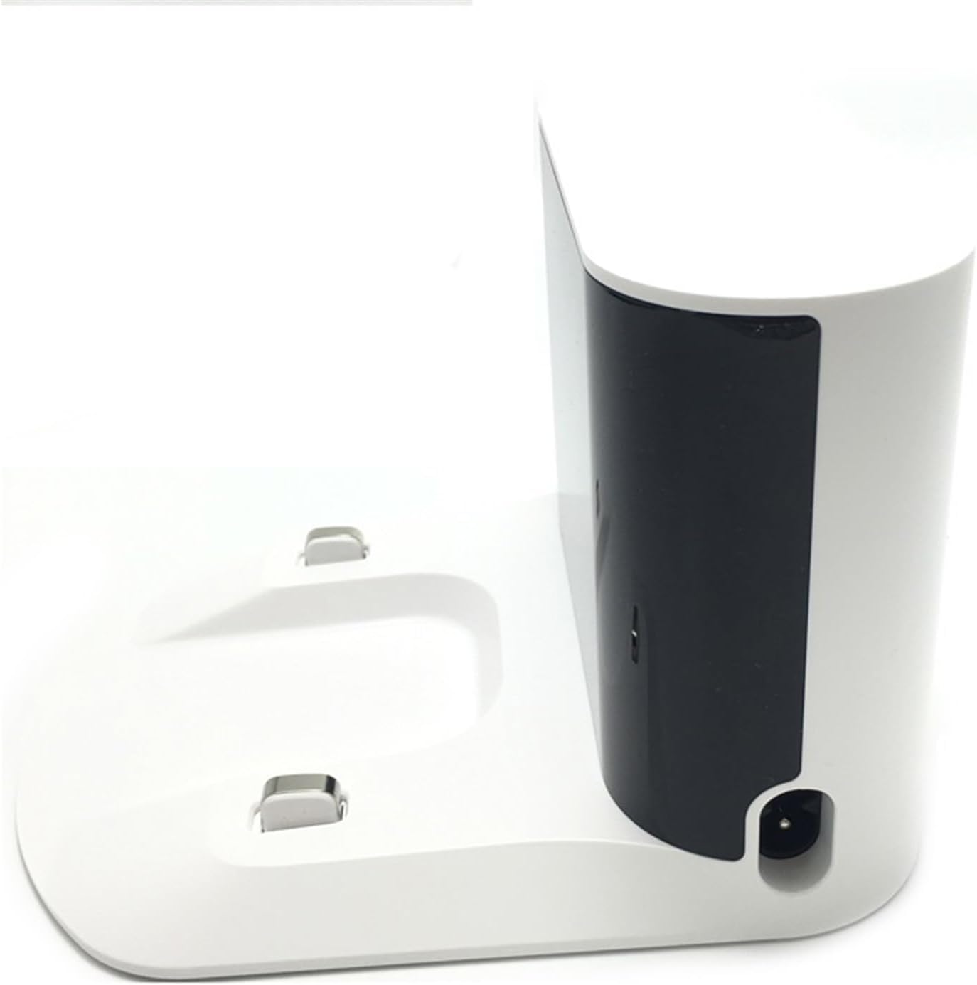 Base di ricarica for aspirapolvere. Compatibile con Roborock S5 MAX / S6 Pure / S6 MaxV. Parte della stazione dock di ricarica sostitutiva (Size : White)