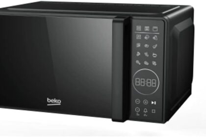 Beko - MGC20130BFB - Forno a Microonde con Grill 20 Litri, 700 W, Timer Digitale, Libera Installazione, 10 Livelli di Potenza - Nero