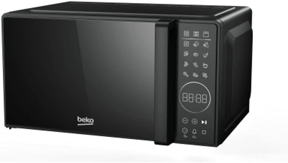 Beko - MGC20130BFB - Forno a Microonde con Grill 20 Litri, 700 W, Timer Digitale, Libera Installazione, 10 Livelli di Potenza - Nero
