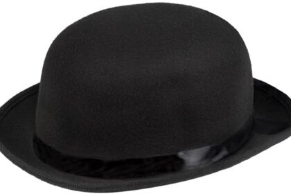 Boland - Cappello a melone, taglia unica per adulti, cappello, copricapo, costume, carnevale, festa a tema