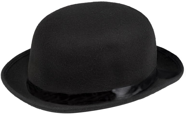 Boland - Cappello a melone, taglia unica per adulti, cappello, copricapo, costume, carnevale, festa a tema