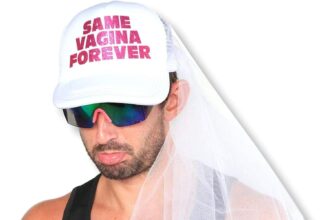 Cappello e velo per addio al celibato, per feste di compleanno, accessori,articoli divertenti