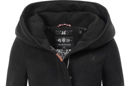 MARIKOO Maikoo - Cappotto invernale da donna con cappuccio, parka invernale, taglie XS-XXL