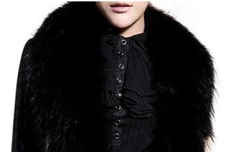 Cappotto in pelle da donna, nero, grande, in pelliccia sintetica, a maniche lunghe, per autunno e inverno, da montagna, elegante, in finta pelliccia