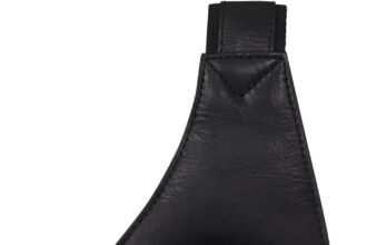 DAVIDOFF ESSENTIALS Sling bag – Borsello uomo tracolla in pelle – pelle con zip e fodera in twill di cotone – Borsa tracolla uomo con diversi scomparti – Nero