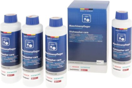 DETERGENTE LAVASTOVIGLIE BOSCH SIEMENS NEFF GAGGENAU FLACONI 4 X 250ml