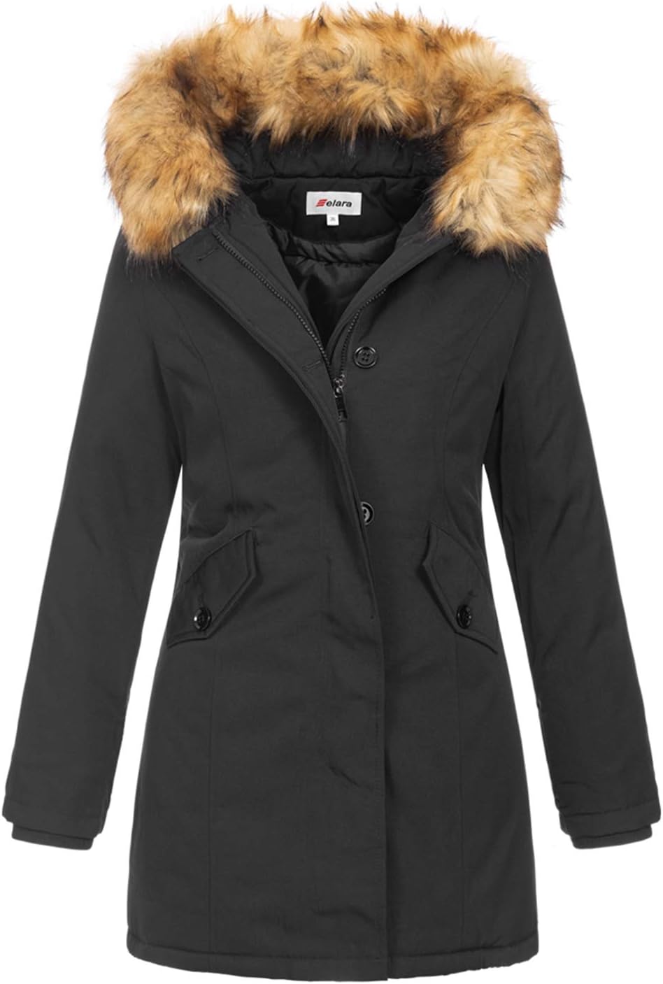 Elara Parka Invernale da Donna Cappotto Chunkyrayan