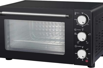 Melchioni Family | Forno Elettrico Ventilato ENJOY 24, Capacità 24 litri, 1200W, Multicottura con Timer 60 Minuti, Termostato Regolabile fino a 230° C