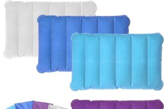 HENGBIRD 4pcs cuscino gonfiabile mare, cuscino gonfiabile mare, cuscino da spiaggia campeggio, cuscinos gonfiabile da campeggio, cuscini gonfiabil Per campeggio, spiaggia, viaggi