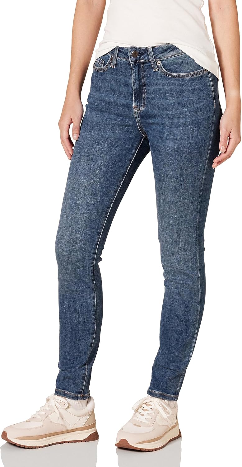 Amazon Essentials Jeans Skinny a Vita Alta - Colori Fuori Produzione Donna