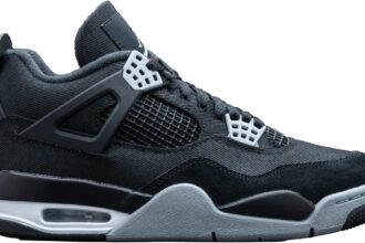Jordan 4 Retro DH7138 006 Black Canvas