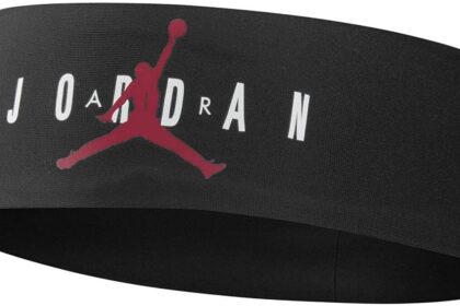 Jordan Fury Headband Graphic Fascia Tergisudore Jumpman Air Nero