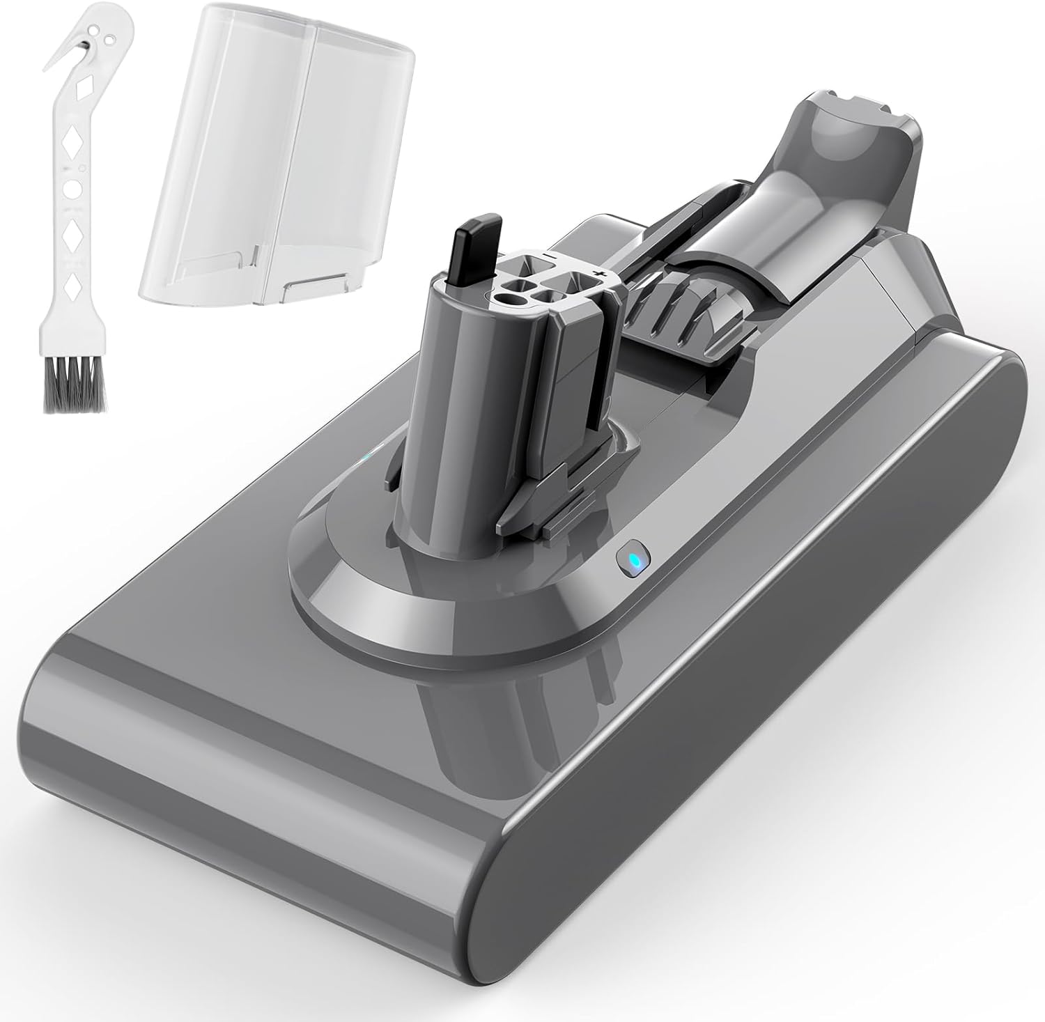 KEATFE Ricambio per Dyson V11 batteria Click-in Modelli, compatibile con V11 Animal, V11 Torque Drive, V11 Total Clean, V11 Outsize, SV15, SV16, SV22, SV28, SV29 – Part No. 970425-01