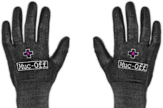 Muc-Off Guanti da Lavoro Mechanics Gloves, Medium - Guanti Lavoro Senza Lattice per Manutenzione Bici e Moto - Guanti Antitaglio Lavabili in lavatrice