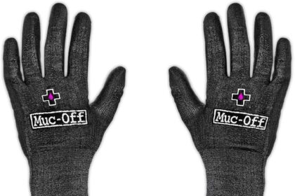 Muc-Off Guanti da Lavoro Mechanics Gloves, Medium - Guanti Lavoro Senza Lattice per Manutenzione Bici e Moto - Guanti Antitaglio Lavabili in lavatrice