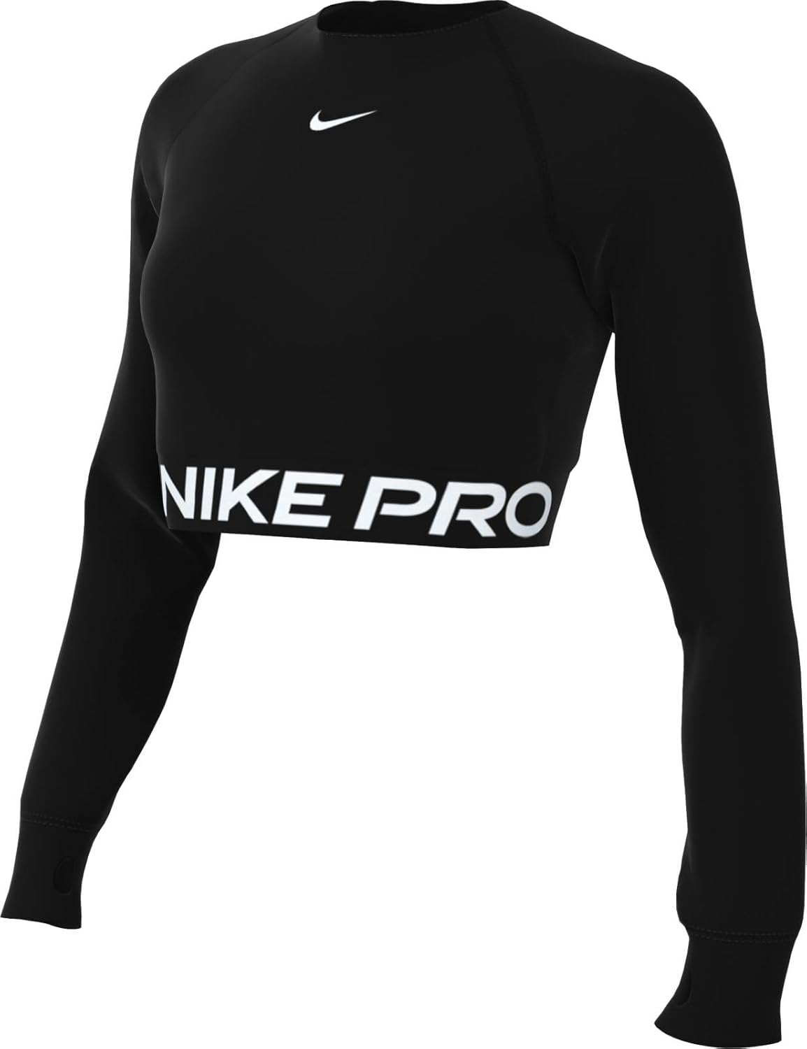 Nike PRO DF 365 Crop LS Top Donna