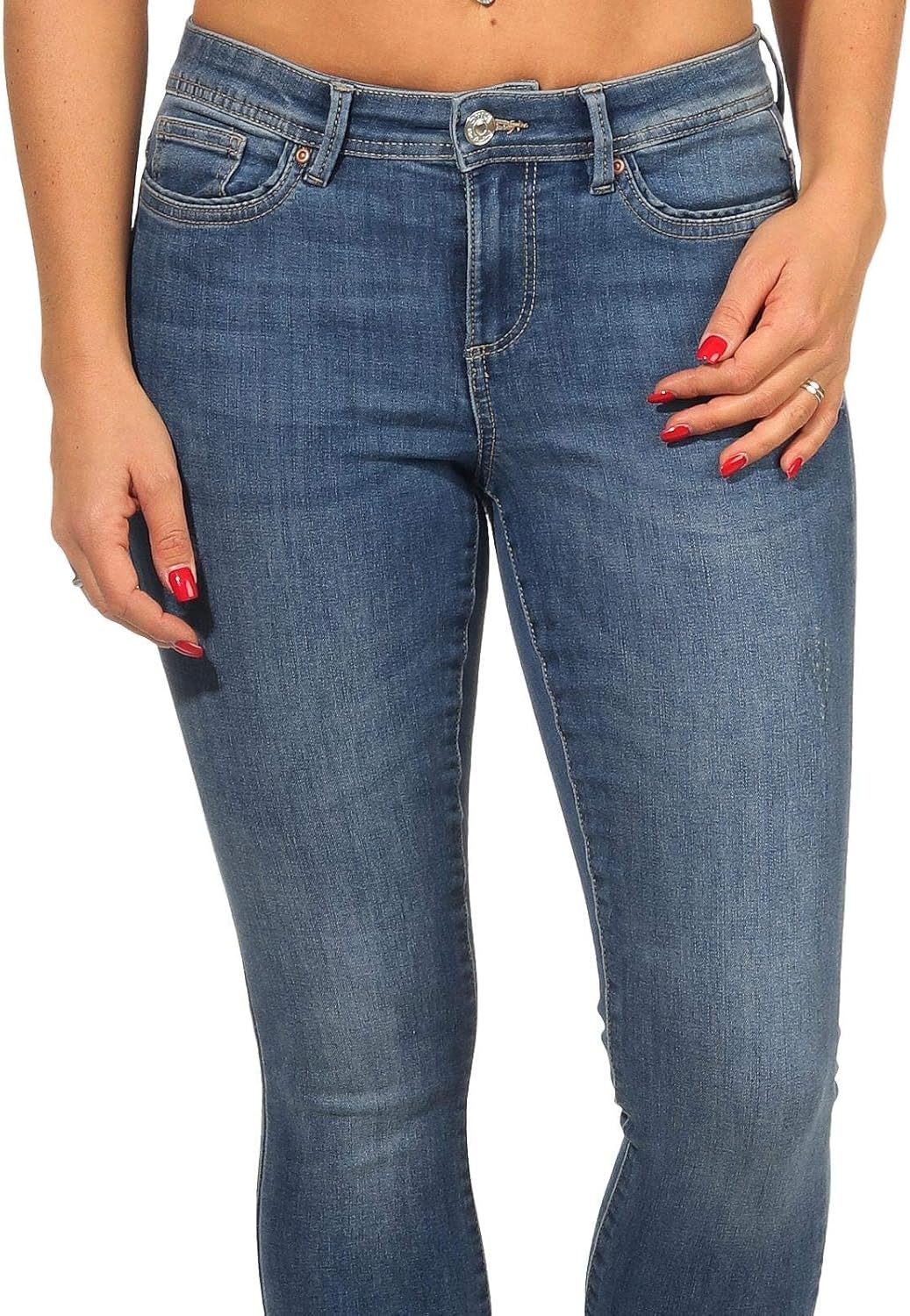 ONLY Skinny Fit Jeans ONLWAUW Mid Waist Skinny Fit Jeans