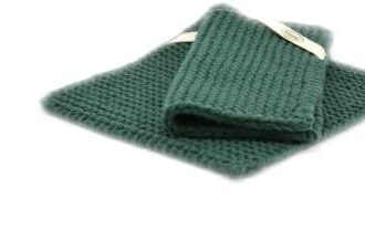 Solwang Presina lavorata a maglia petrolio verde scuro