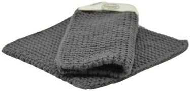 Solwang - Set di 2 presine, Colore: Grigio Scuro