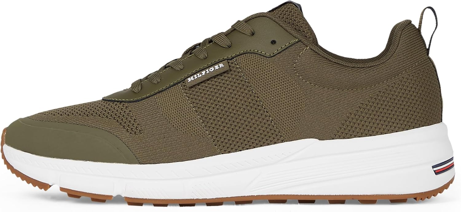 Tommy Hilfiger Uomo Sneakers Running Lightweight Modern Knit Scarpe