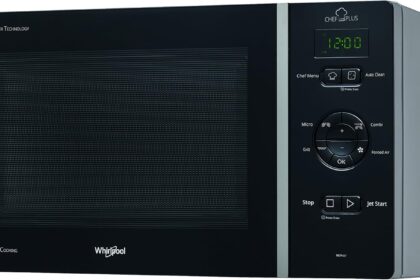 Whirlpool MCP 347 SL Forno a Microonde con Grill, 25 litri, Silver