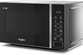 Whirlpool MWP 203 SB, Microonde a libera installazione, 20 L, Autocook, Grill al quarzo