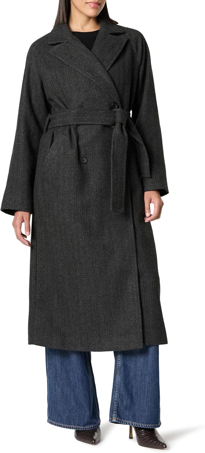 The Drop Women's Long Overcoat