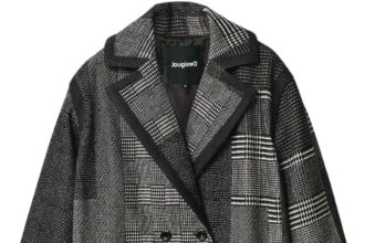 Desigual ABRIG_Budapest, 2000 Black Coat, Women's U, Black, One size