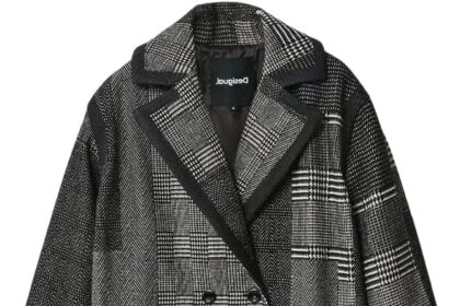 Desigual ABRIG_Budapest, 2000 Black Coat, Women's U, Black, One size