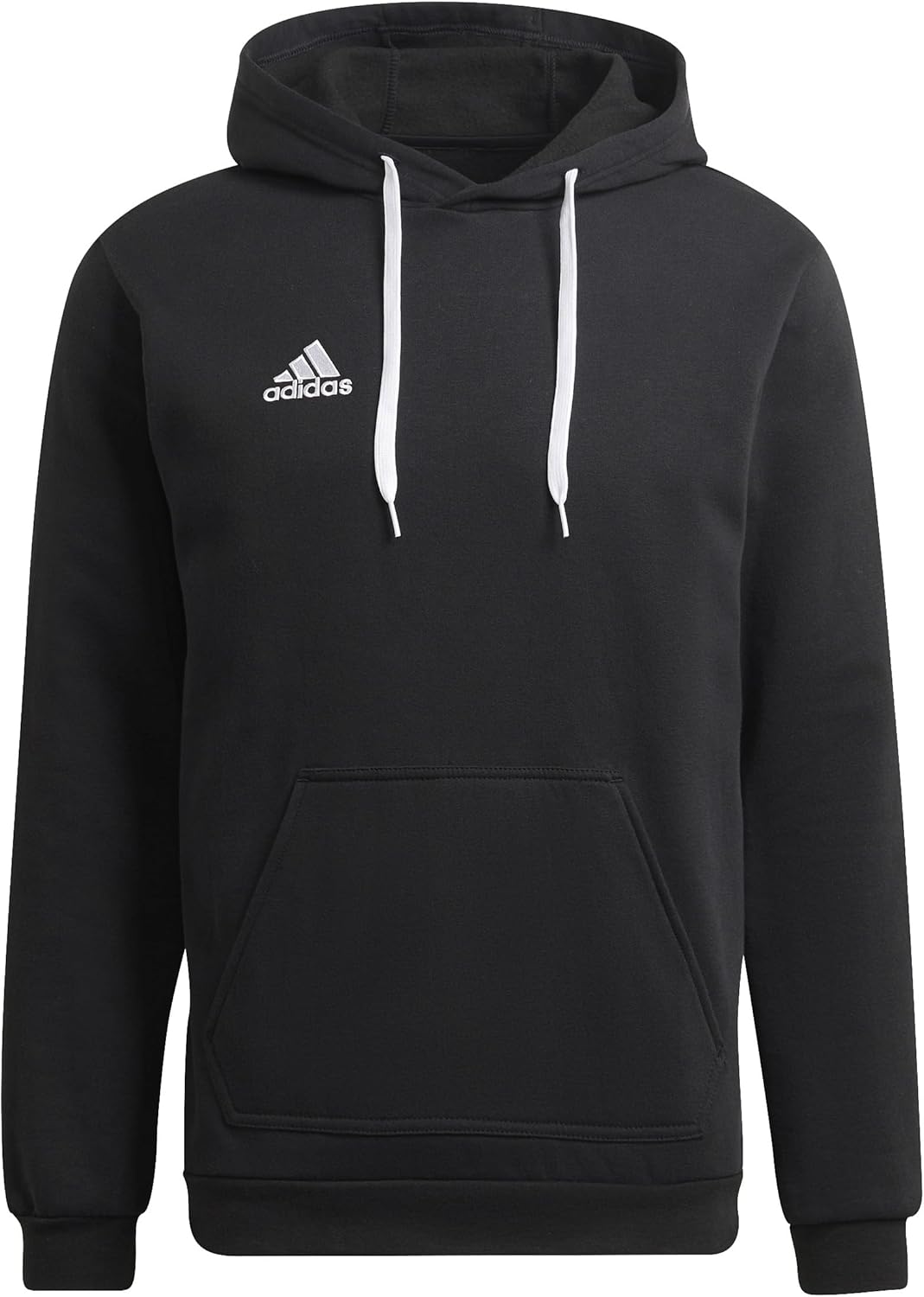 adidas Uomo Entrada 22 Sweat Hoodie, Black, M Extra Tall
