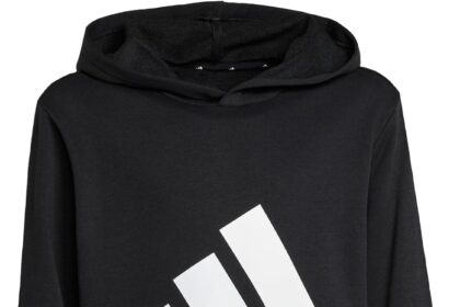 adidas Essentials Big Logo Hoodie Felpa con Cappuccio Unisex - Bambini e Ragazzi (Pacco da 1)