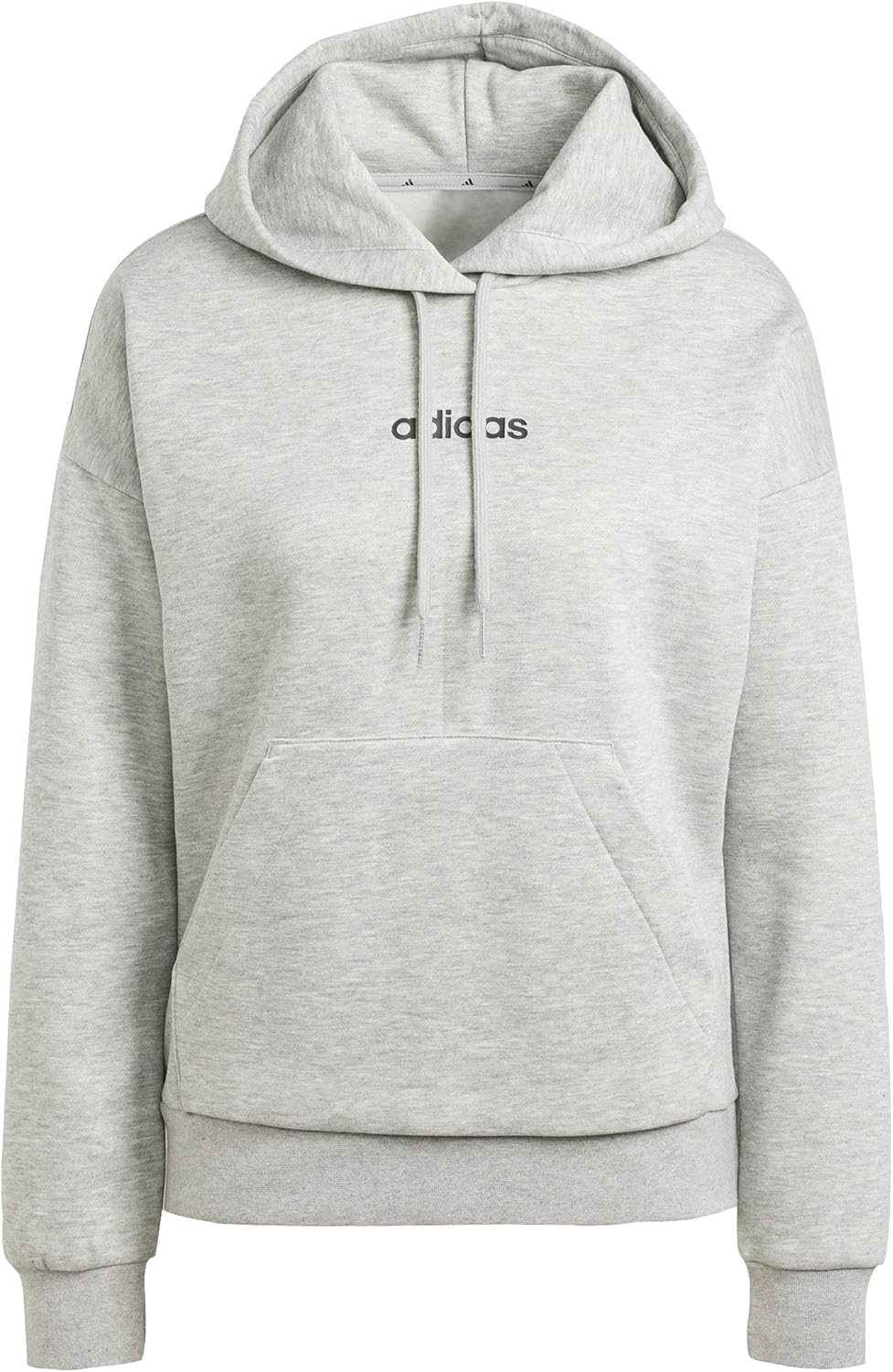 adidas Essentials Linear Fleece Hoodie Women's Hooded Sweatshirt (Pack of 1)
