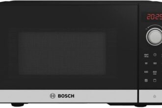 Bosch FEL023MS2 Series 2 Encimera Microwave Only 20 L 800 W Black, Stainless Steel Maple